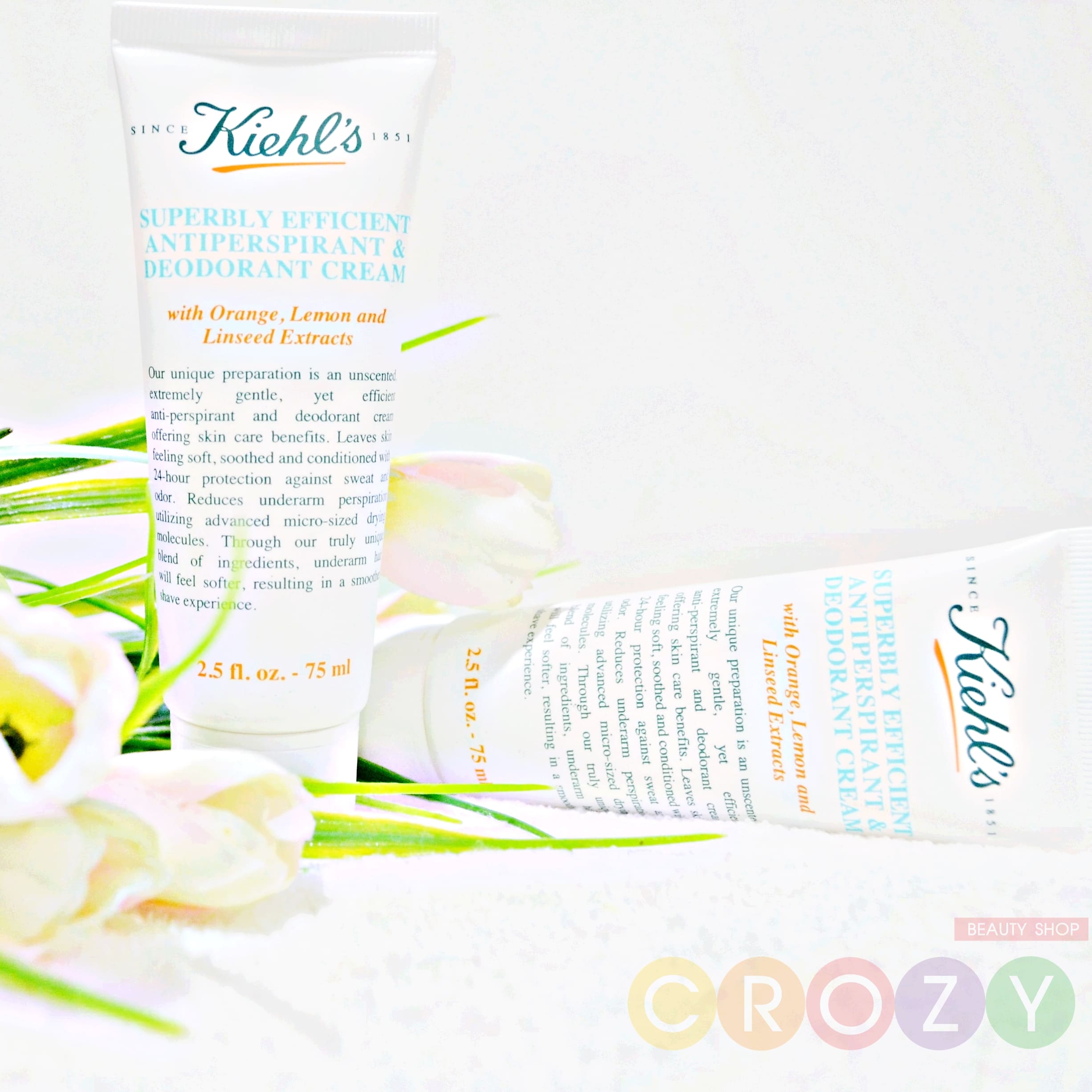 รีวิว Kiehl’s Superbly Efficient Antiperspirant Deodorant 75ml (ครีม