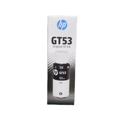 HP GT53 BK น้ำหมึกเติมแบบขวด สีดำ ของแท้ 90-ml Black Original Ink Bottle (1VV22AA)