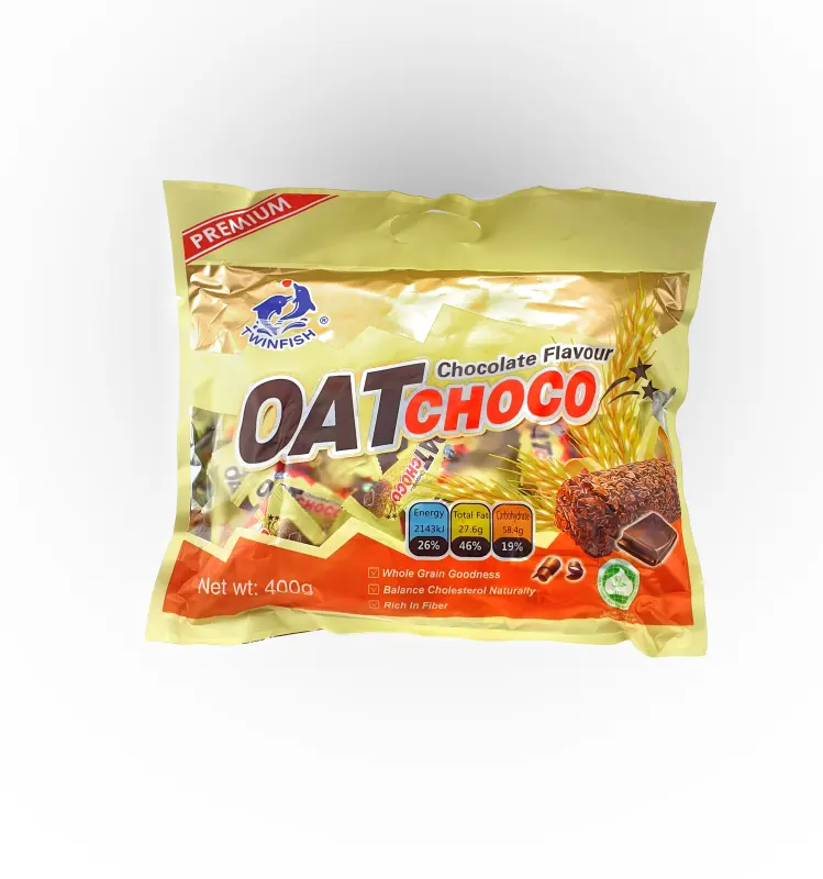 ภาพหน้าปกสินค้าข้าวโอ๊ตอัดแท่ง ขนมธัญพืช OAT Choco รสช็อคโกแลต ขนาด 400 กรัม จากร้าน KT homemart บน Lazada