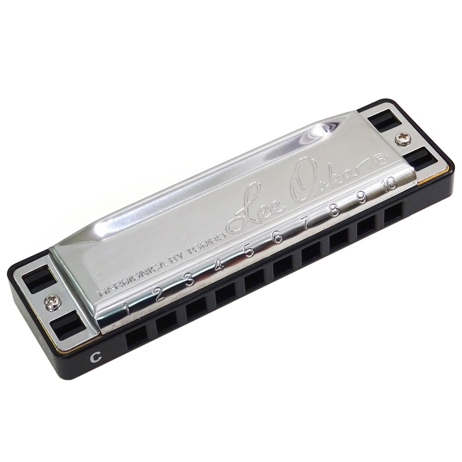 TOMBO® Harmonica ฮาร์โมนิก้า คีย์ C / 10 ช่อง 20 โทน รุ่น Lee Oskar