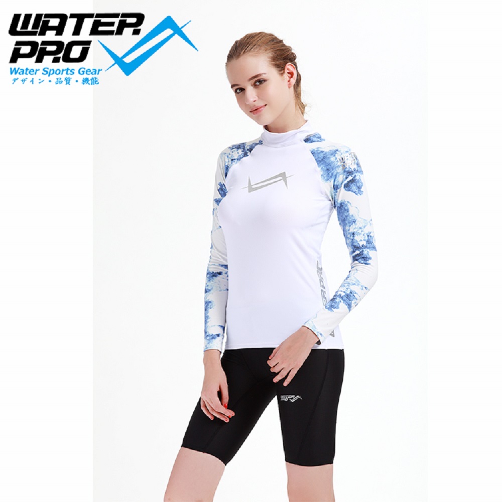 WATER PRO- Rash Guard Galaxy UPF 50+ - เสื้อรัชการ์ด ว่ายน้ำแขนยาว กิจกรรมดำน้ำ