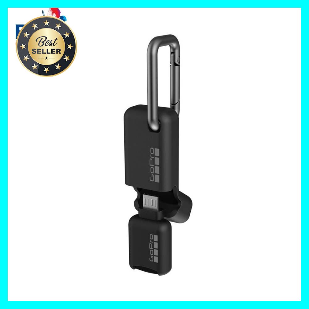 Gopro Quik Key microSD Card Reader (Micro-USB) - อุปกรณ์เสริมกล้อง เลือก 1 ชิ้น อุปกรณ์ถ่ายภาพ กล้อง Battery ถ่าน Filters สายคล้องกล้อง Flash แบตเตอรี่ ซูม แฟลช ขาตั้ง ปรับแสง เก็บข้อมูล Memory card เลนส์ ฟิลเตอร์ Filters Flash กระเป๋า ฟิล์ม เดินทาง