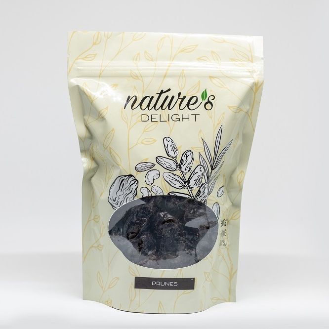 Nature's Delight Dried Pitted Prunes 500g / ลูกพรุนแห้งไร้เมล็ด 500 กรัม ตราเนเจอร์ส ดีไลท์