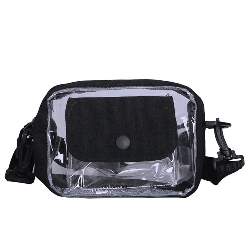 transparent messenger bag