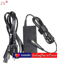 สินค้า ZS Adapter Notebook อะแดปเตอร์ For DELL 19.5V (สีดำ)