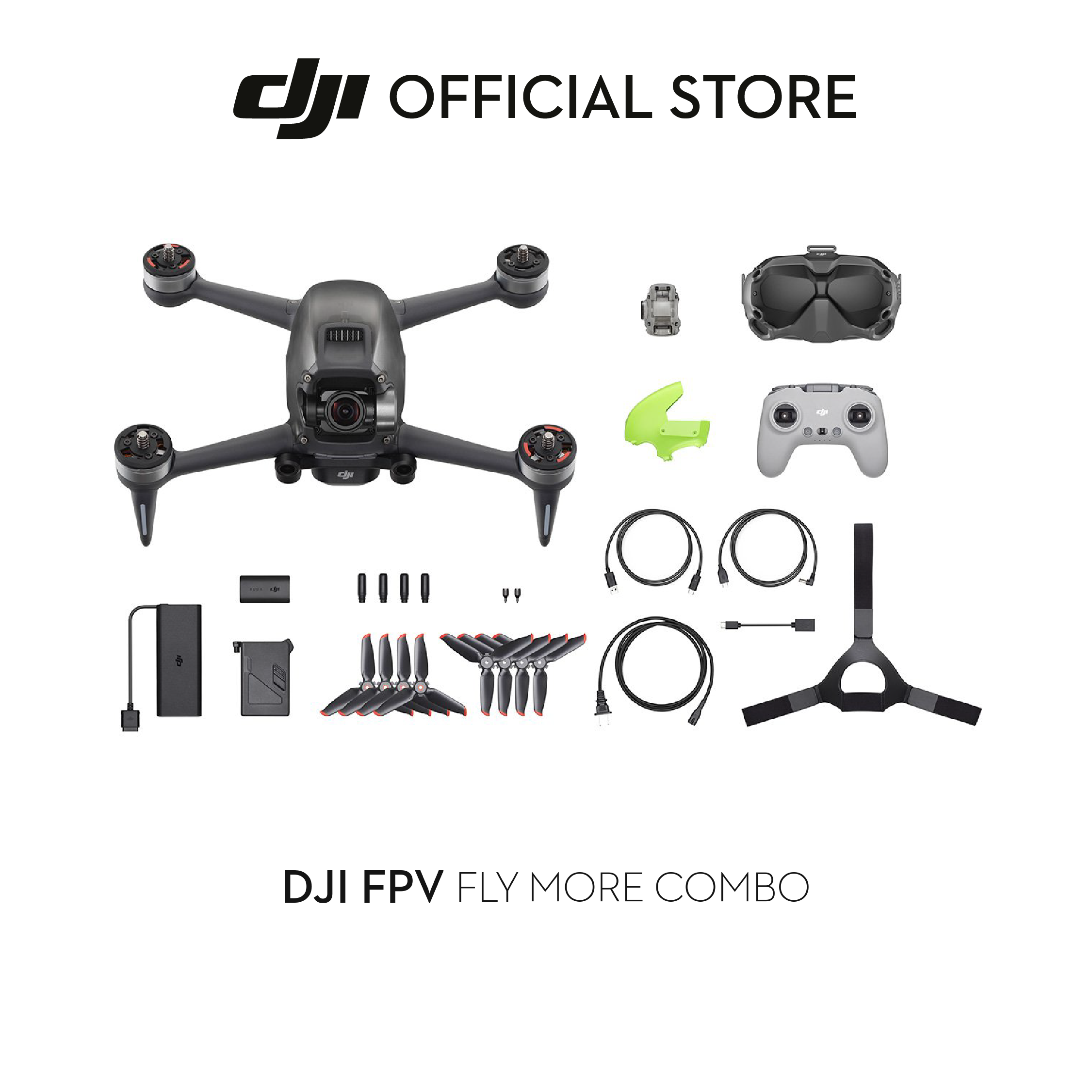 [ผ่อน 0% นาน 10 เดือน] DJI FPV COMBO ดีเจไอ เครื่องแรกของโลก เซ็นเซอร์กล้อง 1/2.3 วิดีโอระดับ4K/60fps