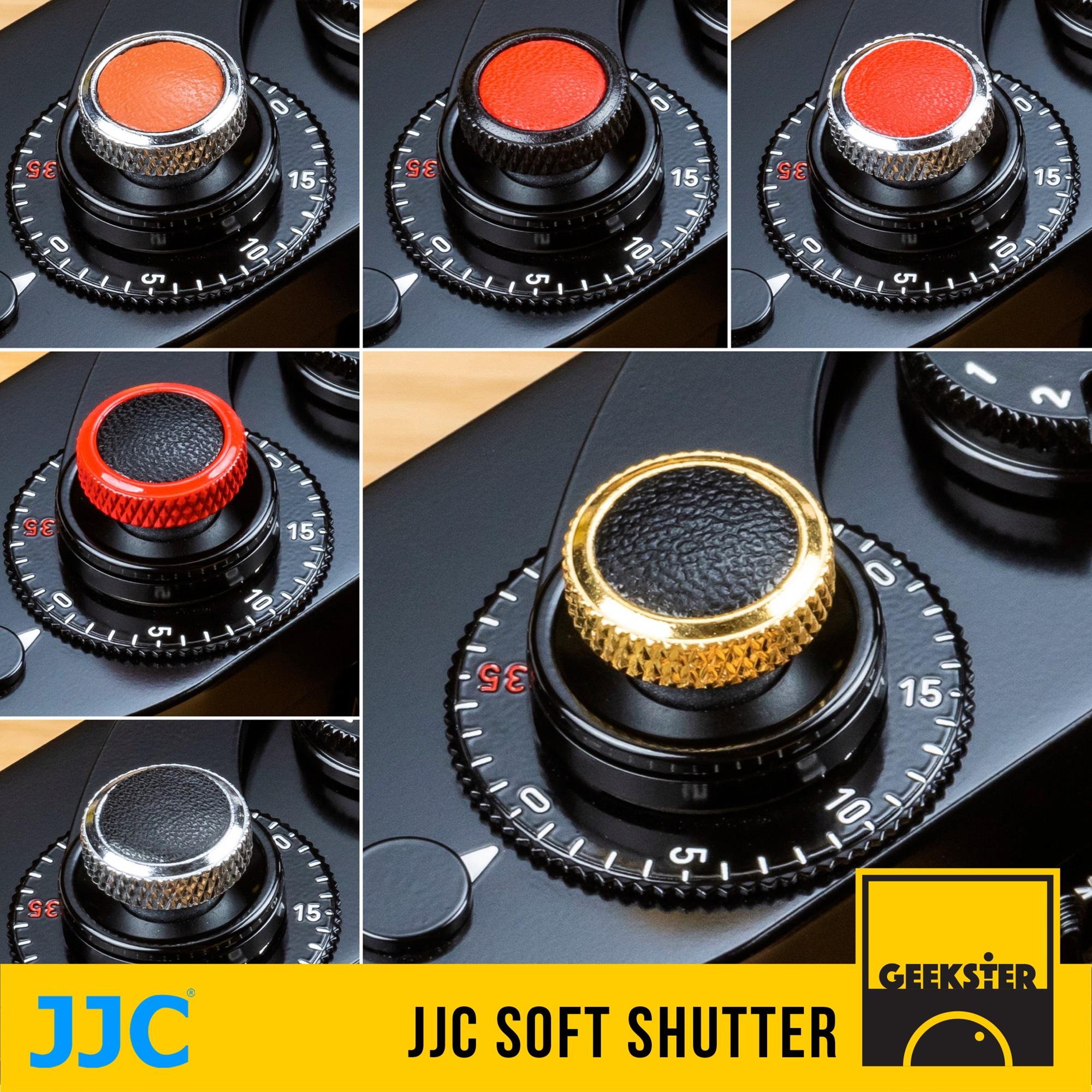 ปุ่ม JJC Soft Shutter Release Button ( ปุ่มชัตเตอร์ หนัง ) ( ปุ่ม ชัตเตอร์ ) ( งานเนี๊ยบ ) ( Geekster )