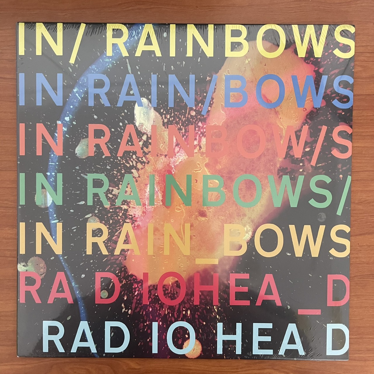 แผ่นเสียง Radiohead ‎– In Rainbows แผ่นเสียงใหม่ ซีล