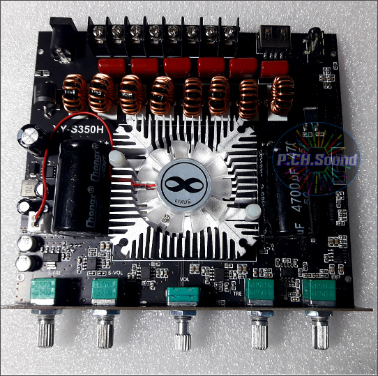 XYS350H ร้านค้าไทย แอมป์จิ๋วบลูทูธรุ่น กำลังขับ 790 วัตต์ LR 220W220W