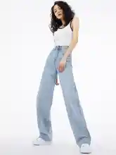 ภาพขนาดย่อของภาพหน้าปกสินค้าJean Girl กางเกงยีนส์สตรีเอวสูง Slimming ขากว้างกางเกงขากว Hipper Denim ยีนส์ขาม้าเอวสูง ยีนขาม้า ยีนส์ผู้หญิงสินค้าใหม่เวอร์ชั่นเกาหลีเอวสูงหลวมfashion จากร้าน wardrobe บน Lazada ภาพที่ 8