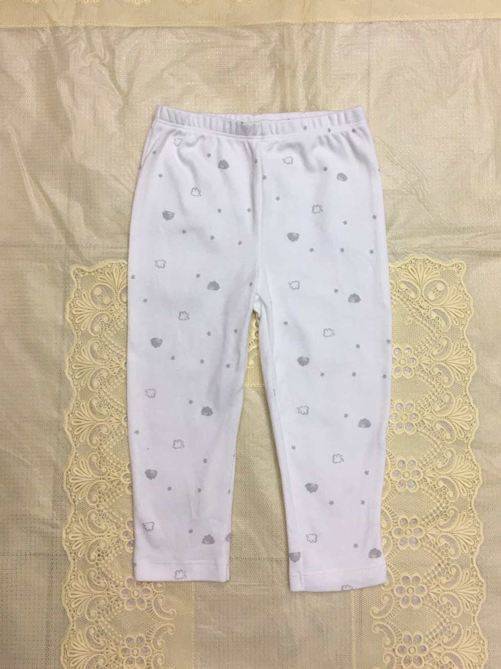 กางเกงเลกกิ้งเป้ายาวเด็กผู้ชาย คละลาย ไซส์12-18เดือน ผ้าใส่สบาย Cotton100%