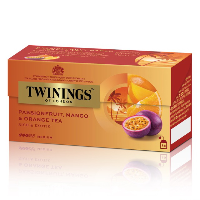 Twinings Passion Fruit Mango And Orange Tea ชาทไวนิงส์ แพชชั่นฟรุ๊ต แมงโก้andออเร้นจ์ Th