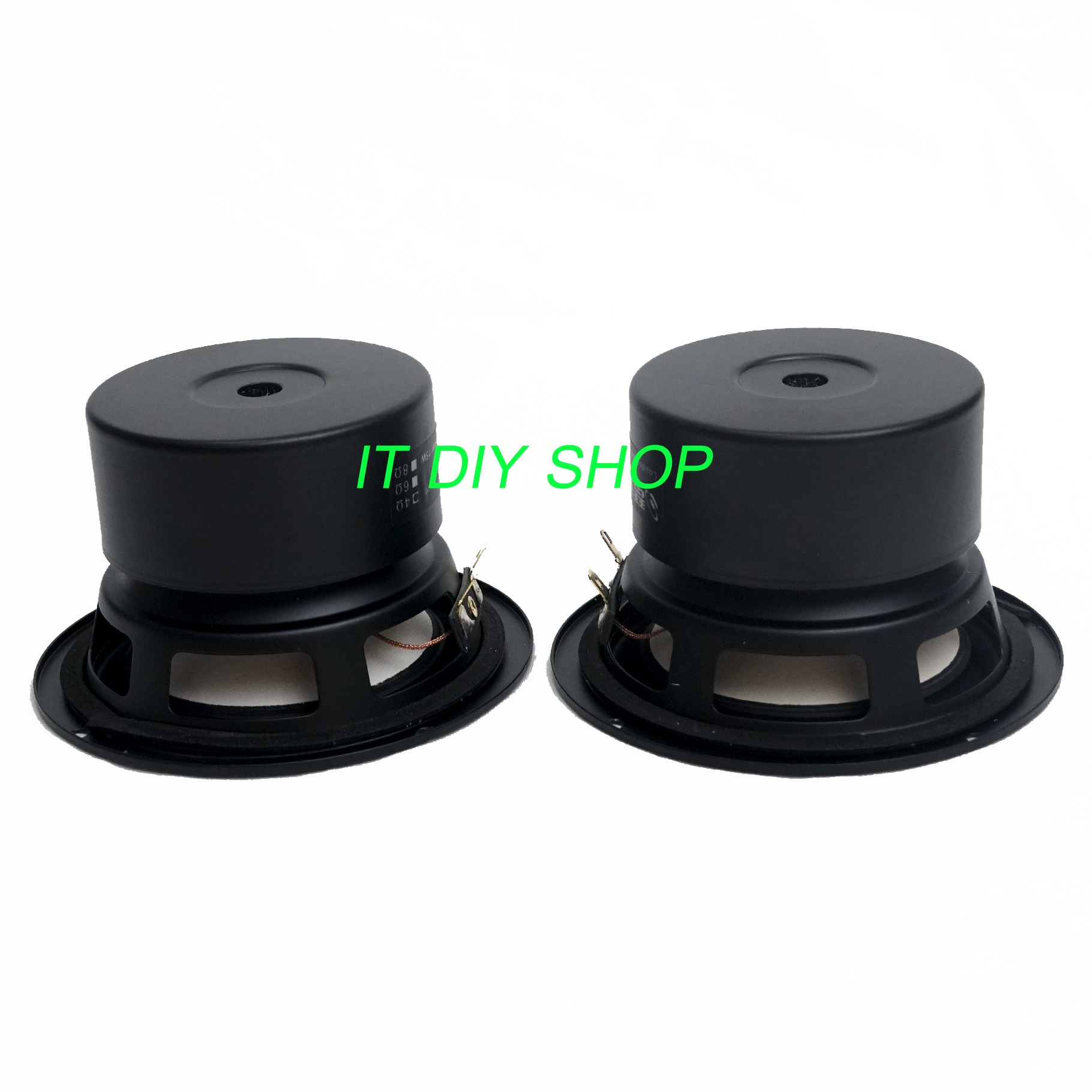 ลำโพง 4 นิ้วฟลูเร้นจ์ ลำโพงเสียงดี Hifi พร้อมส่ง 4 Inch Full Range Speaker 2 Pcs It Diy Shop