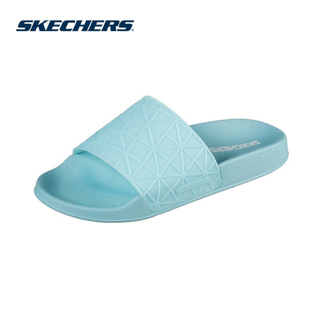 Skechers สเก็ตเชอร์ส รองเท้าแตะ ผู้หญิง Cali Side Lines 2 Sandals Shoes - 8730037-TURQ