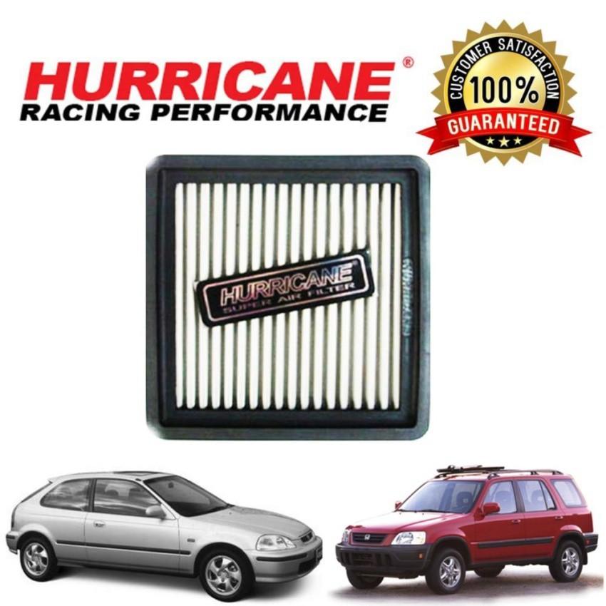 Best saller Hurricane 84-racing กรองอากาศ สเตนเลส civic96-2000 แป้นเหยียบกันลื่น logo logoรถ โลโก้รถ Hurricane ปลายท่อรถยนต์ เสียง เทอโบ หลอก สติกเกอร์ ยานยนต์