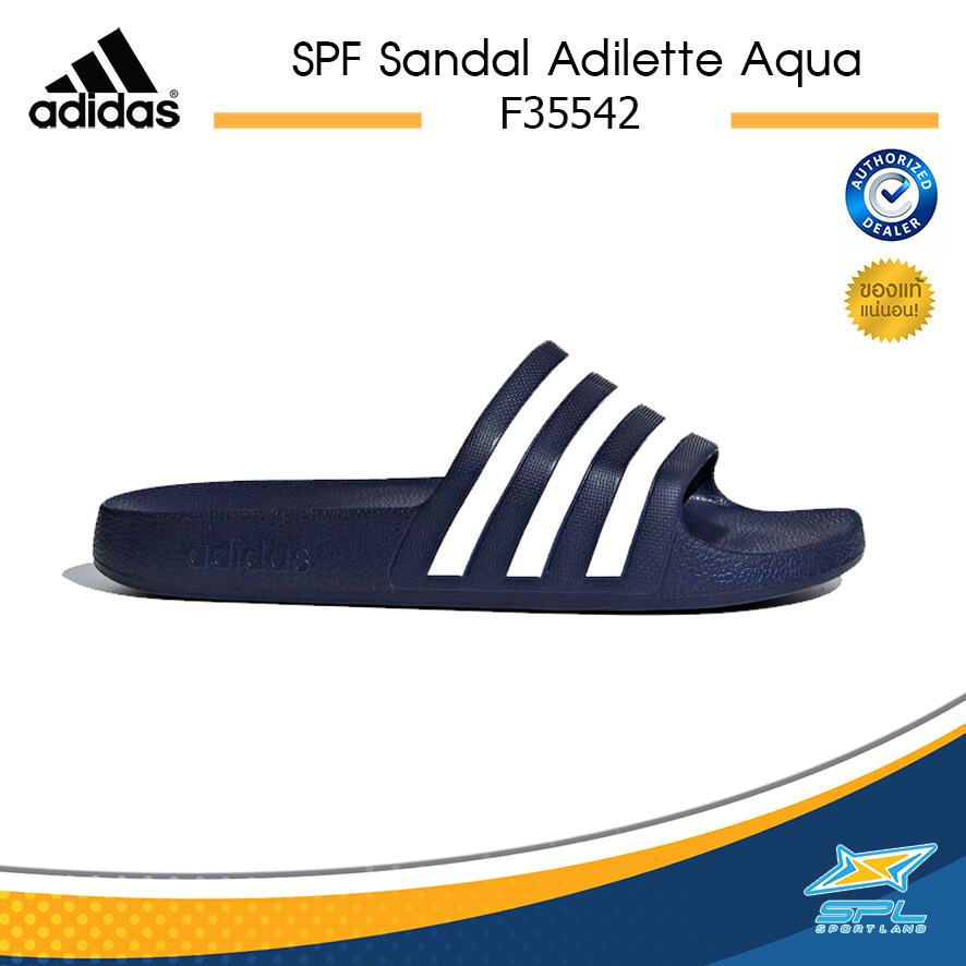 Adidas รองเท้าแตะ รองเท้าแฟชั่น รองเท้าลำลอง อาดิดาส SPF Sandal Adilette Aqua F35542 (700)
