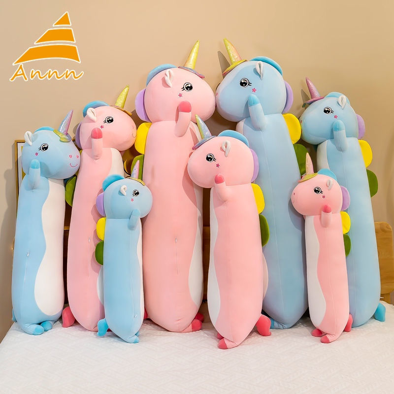 Anann Store Colorful Unicorn Soft Toy Sleeping Pillow Ragdoll Doll Doll