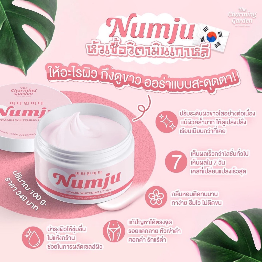 [ของแท้] Numju Vitamin Whitening Lotion นัมจู วิตามิน ไวเทนนิ่ง โลชั่น ...