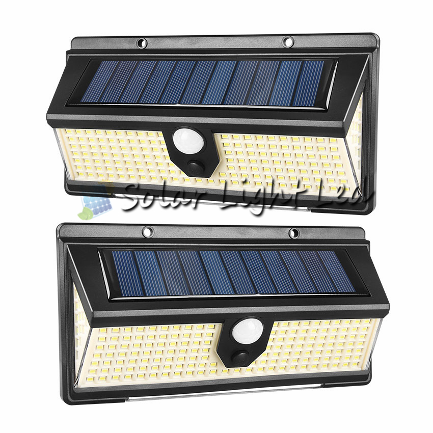 Solar motion sensor light  190 LED  4โหมด ไฟออก3ทาง