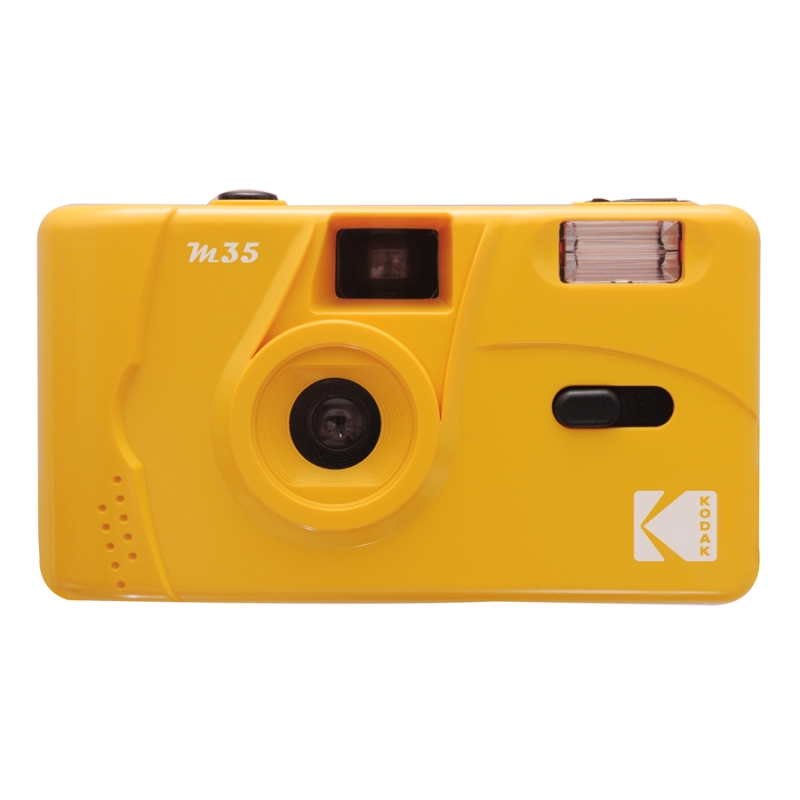 กล้องฟิล์ม กล้องฟิล์ม Kodak M35 Reusable Film Camera 35mm 135 กล้องฟิล์มเปลี่ยนฟิล์มได้ กล้องฟิล์ม KODAK M35 MODEL/FLASH