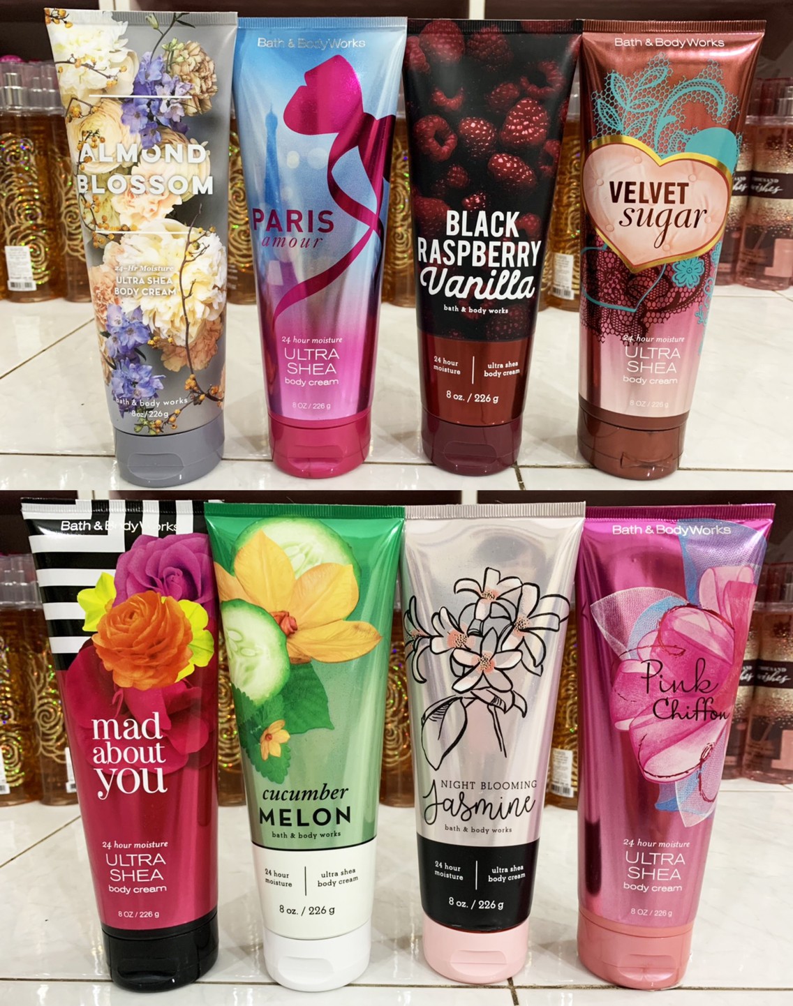 Bath And Body Works Ultra Sheer Body Cream กลิ่น Sweet Pea Tanumpung