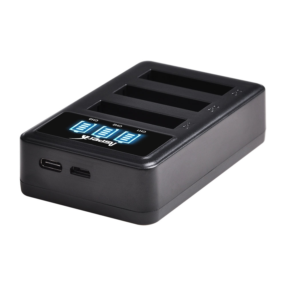 2 Piles + Chargeur 3.7V 1600mAh Li-90B Li-92B Compatibles Olympus TG-7 TG-6 TG-5 - Batterie Et Chargeur Double