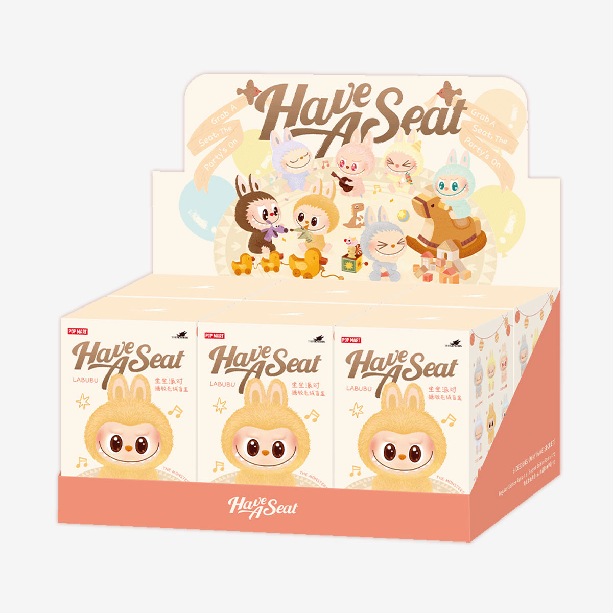 その他 POPMART 2set LABUBU Have A Seat+MACARON ZIZI - LABUBU The Monsters Macaron Have a seat limited 2nd
