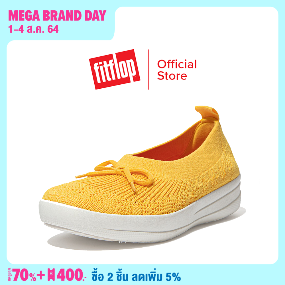 FITFLOP รองเท้าสวมส้นแบนผู้หญิง UBERKNIT SLIP-ON BALLERINA รุ่น E90 รองเท้าผู้หญิง