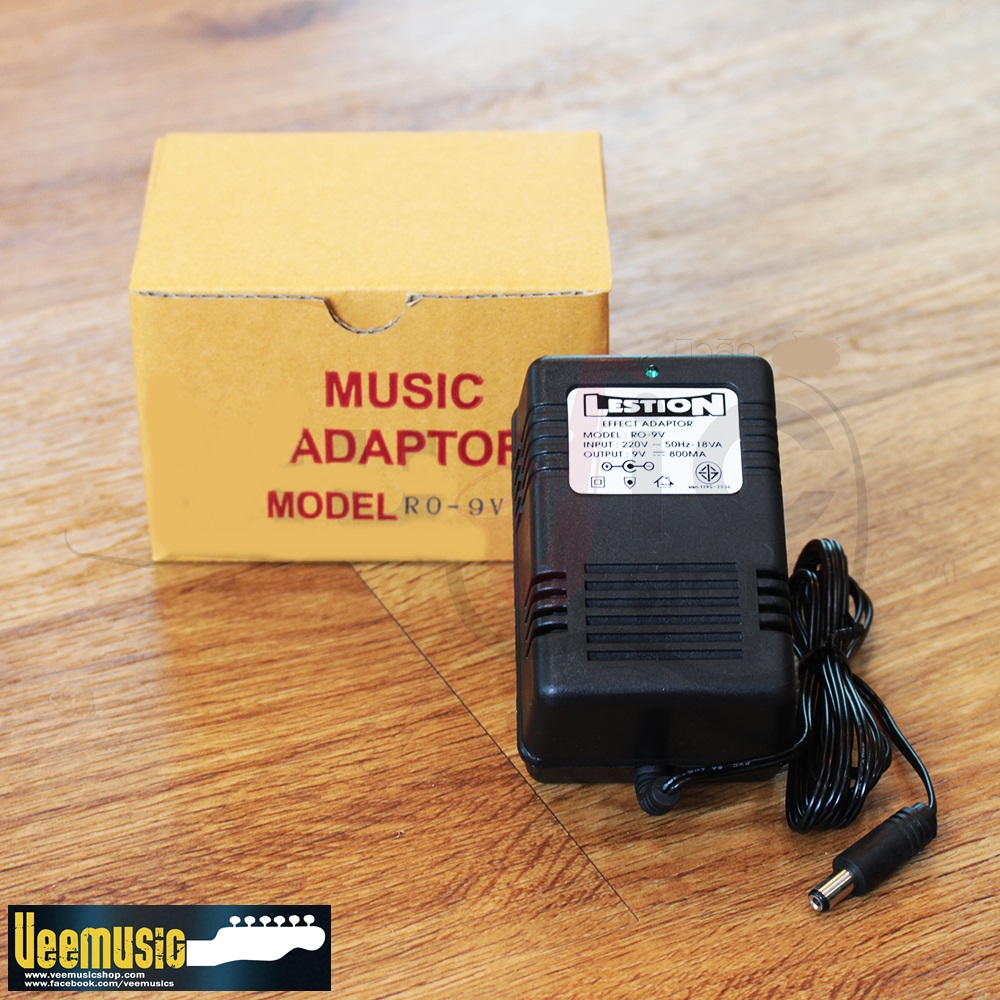 อเดปเตอร์ Music Adaptor 9V ใช้ได้กับเอฟเฟคทุกรุ่น