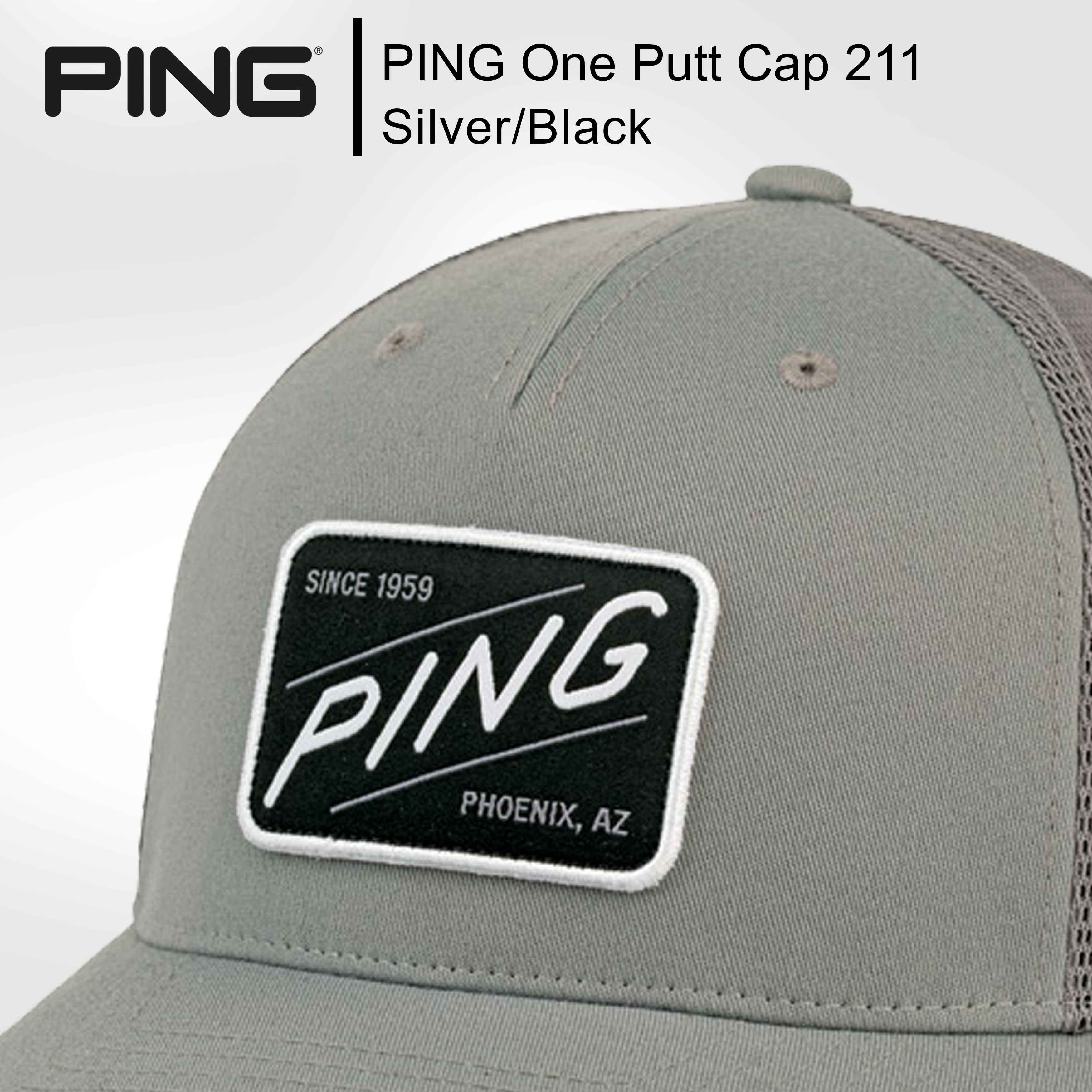 PING CAP ONE PUTT 211 PING CAP MEN หมวกกอล์ฟ หมวกกีฬาผู้ชาย - Easygolf ...