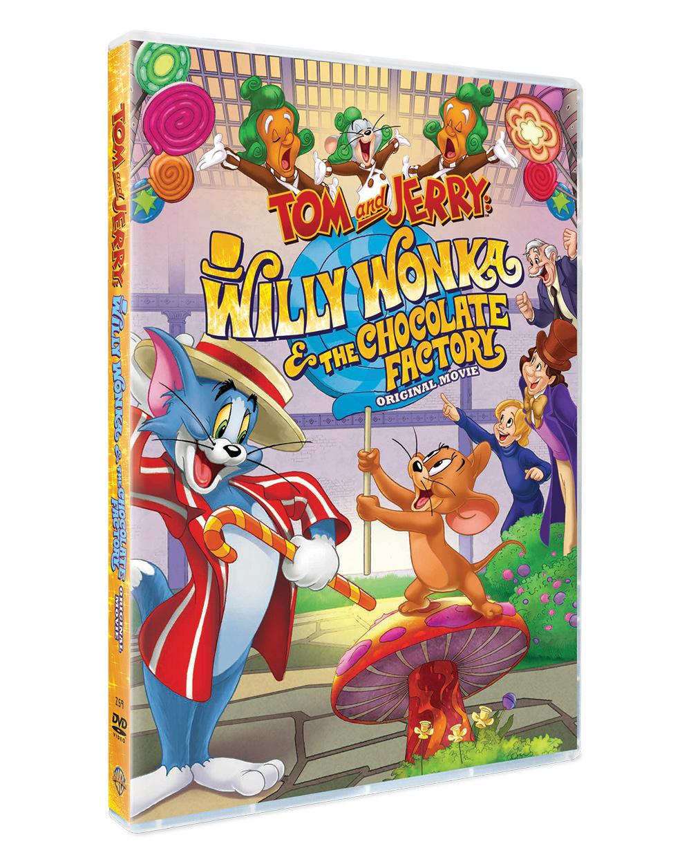 ทอมกับเจอร์รี่ ตอน ผจญภัยโรงงานช็อกโกแลต (ดีวีดี 2 ภาษา (อังกฤษ/ไทย)) / Tom & Jerry : Willy Wonka and the Chocolate Factory DVD