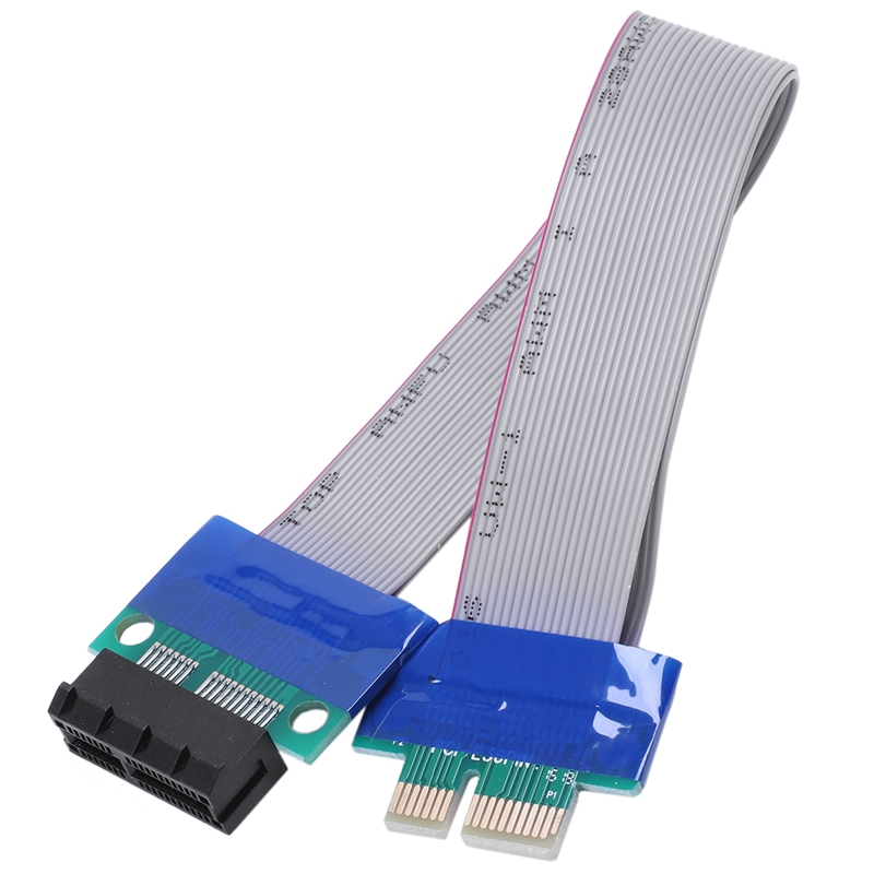 PCI-Express PCI-E 1X Riser Card Flex Extender Extension Cable for PC