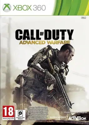 แผ่นเกมส์ Xbox 360 call of duty advanced warfare (เกมส์มี2 แผ่น)