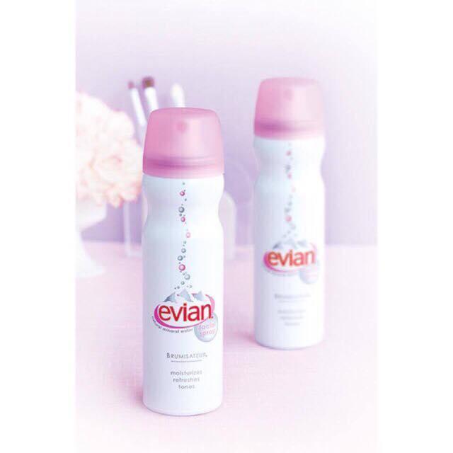 รีวิว (ส่งฟรี) Evian Facial Spray สเปรย์ น้ำแร่ เอเวียง 50ml - Peggy ...