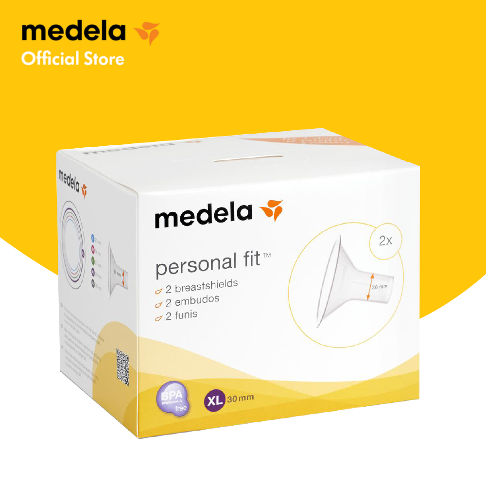 อะไหล่เครื่องปั๊มนม | Medela กรวยปั๊มนมขนาด 30 มม(ไซส์ XL) - PersonalFit Breast Shield - สามารถเลือกขนาดให้เหมาะกับคุณแม่แต่ละคน | Breast Pump Parts