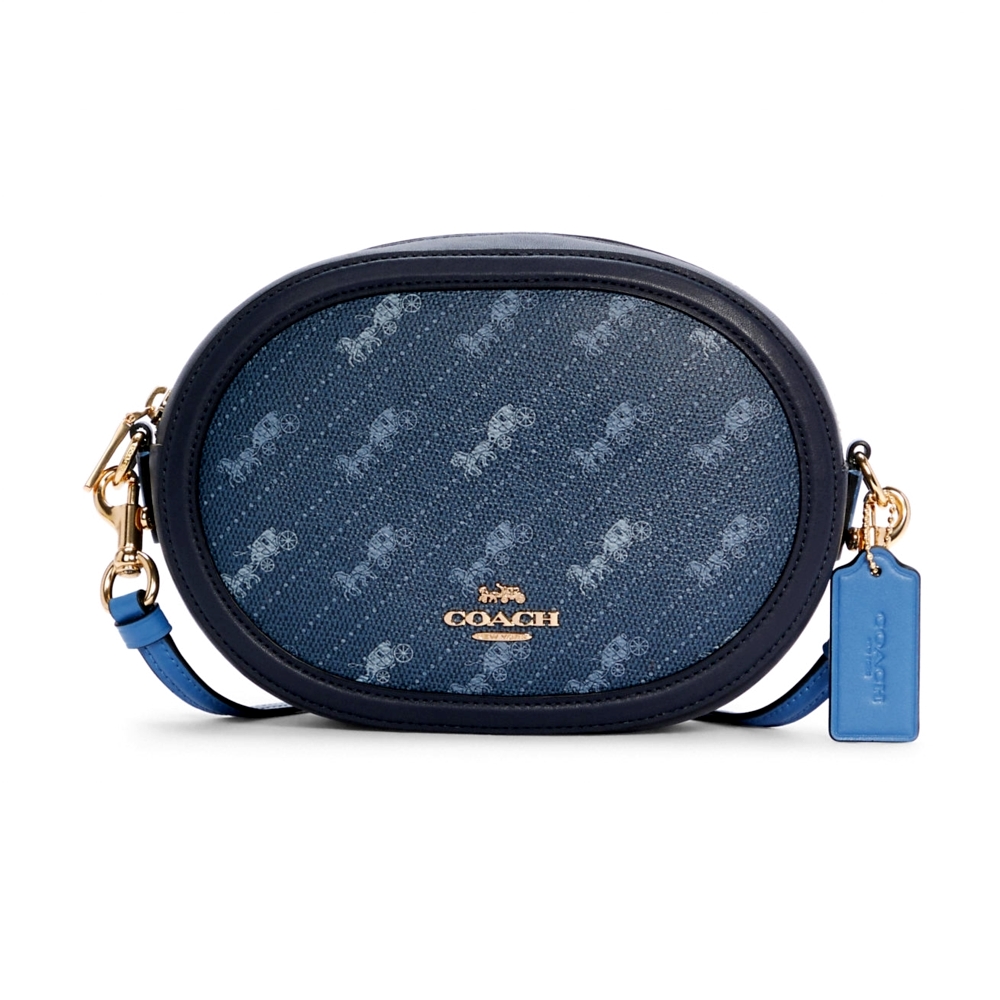 COACH C4057 CAMERA BAG WITH HORSE AND CARRIAGE DOT PRINT (IMDEN)
