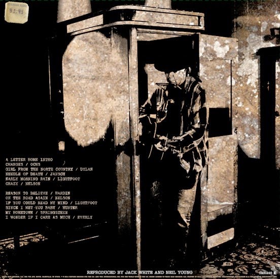 ซีดีเพลง CD Neil Young & crazy horse album 2014 A Letter Home,ในราคาพิเศษสุดเพียง159บาท
