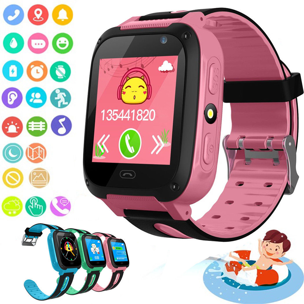 [พร้อมส่งจากไทย] รุ่น V4 Smart Watch นาฬิกาเด็ก จอสัมผัส ใส่ซิมโทรได้ นาฬิกาอัจริยะ ป้องกันเด็กหาย สมาร์ทวอทช์ สายรัดข้อมือตั้งปลุก สมาร์ทว Q9