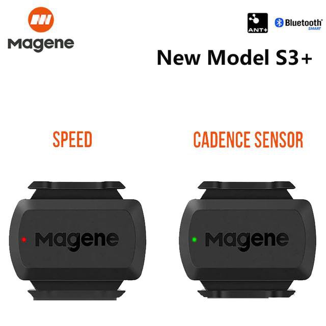 Magene S3- เซ็นเซอร์ ความเร็ว-รอบขา Speed-Cadence Sensor เชื่อมต่อผ่าน Bluetooth-ANT- [ZwiftOnelapGarminBryton...]