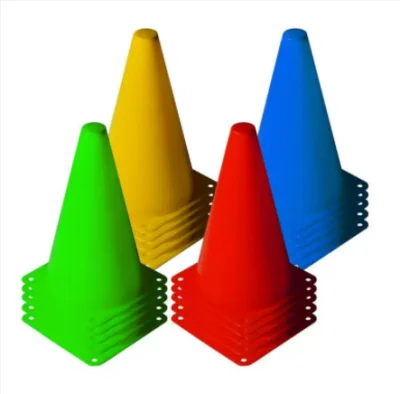 Sport Training Cone 20 cm. Set 20 pcs. - Mixed Color