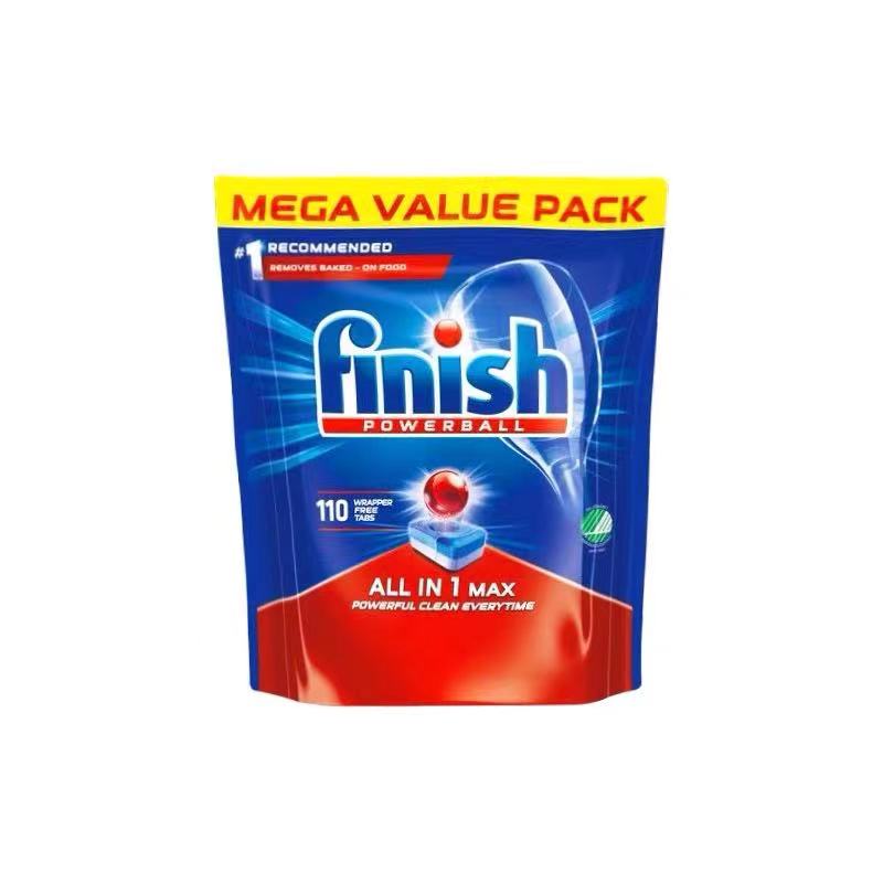 Finish all in 1 max  powerball 110tabs (Made in EU, production date:2021/2/14)