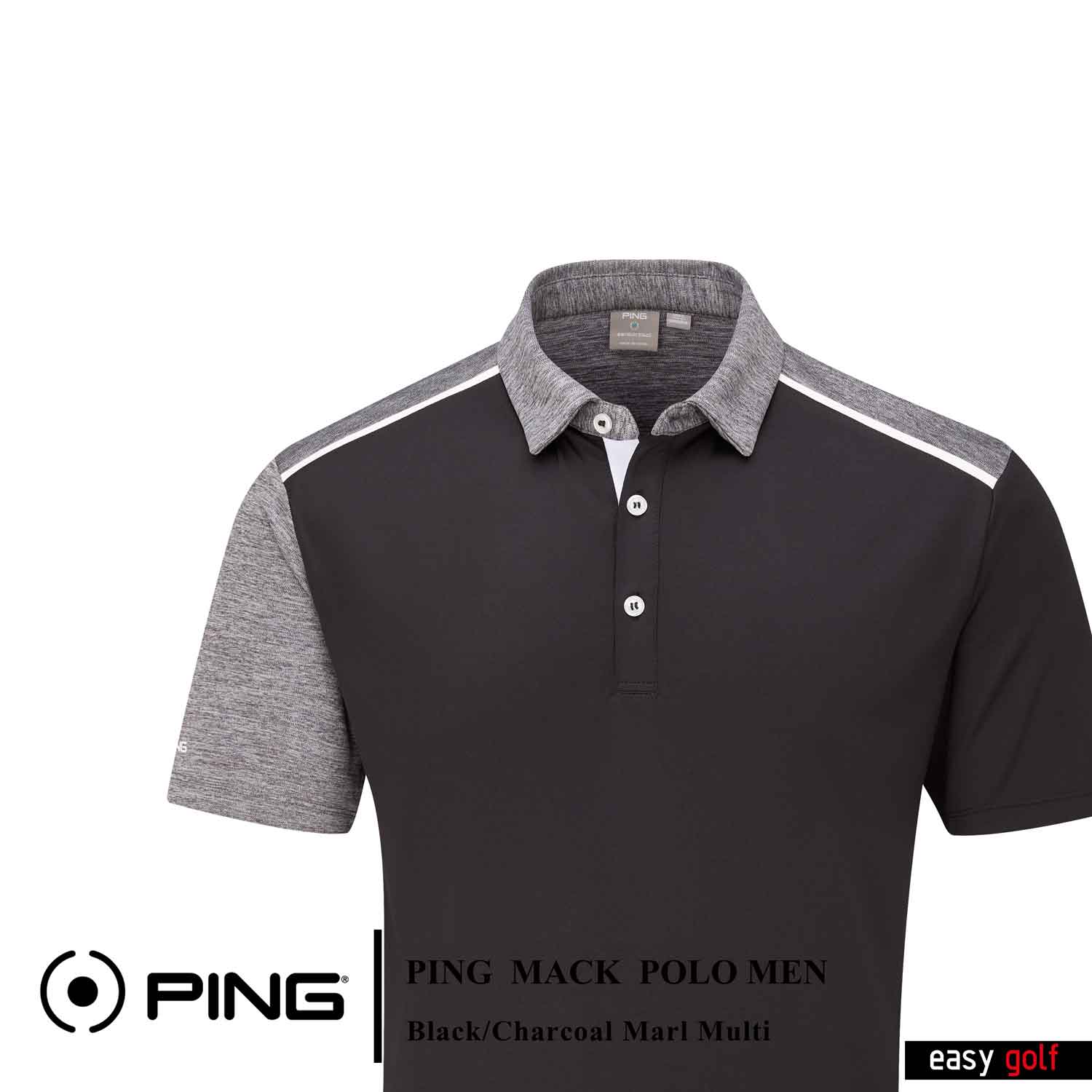 PING MACK POLO PING MEN'S POLO เสื้อกอล์ฟผู้ชาย เสื้อกีฬากอล์ฟผู้ชาย  เสื้อกีฬาผู้ชาย