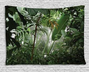 โพลีเอสเตอร์แขวน Tapestry 200X150 เซนติเมตร (Forest) - INTL