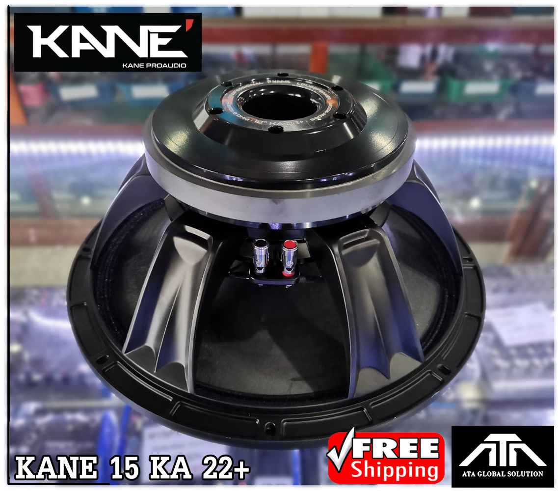 ดอกลำโพง 15 นิ้ว KANE KA22+ PLUS (ราคาต่อ 1 ดอก) คาเนะ ดอกลำโพงเบส โครงหล่อ 800 วัตต์ เสียงดี ราคาถูก ซับวูฟเฟอร์