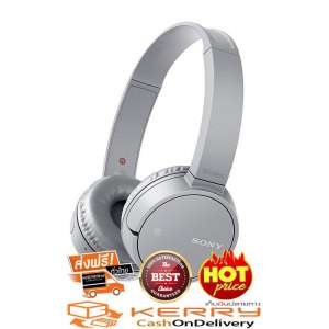 หูฟังไร้สาย Sony Bluetooth Headset NC WH-CH500 สี Gray หูฟังครอบหู บลูทูธหูฟัง หูฟังครอบหู ของแท้ 100% ราคาถูก ส่งฟรี!! ของใหม่!!