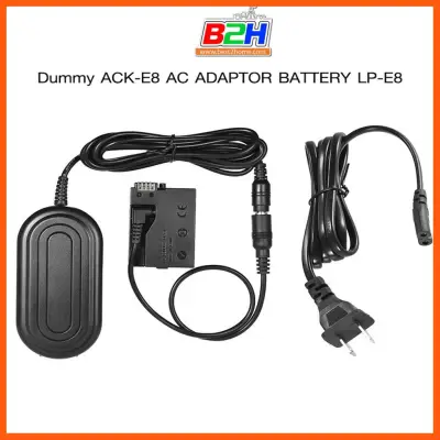 SALE " Dummy Battery ACK-E8 AC Adapter Battery LP-E8 for Canon 700D 650D 600D