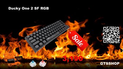 [KEYBOARD] ENG-TH Ducky  One 2 SF RGB 65% Layout Keyboard [BY GTSSHOP]