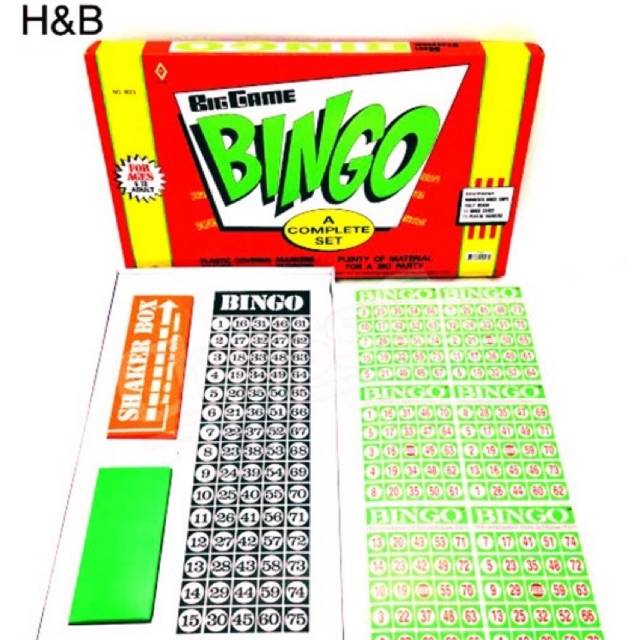 Bingo เกมส์เศรษฐี บิงโก เกมส์กระดาน ของเล่น