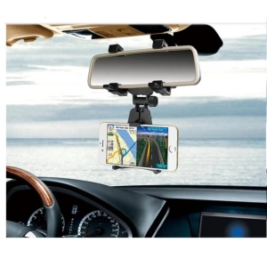 ภาพหน้าปกสินค้าขายึดโทรศัพท์มือถือ กับกระจกมองหลัง Universal Car Rear View Mirror Mount ซึ่งคุณอาจชอบสินค้านี้