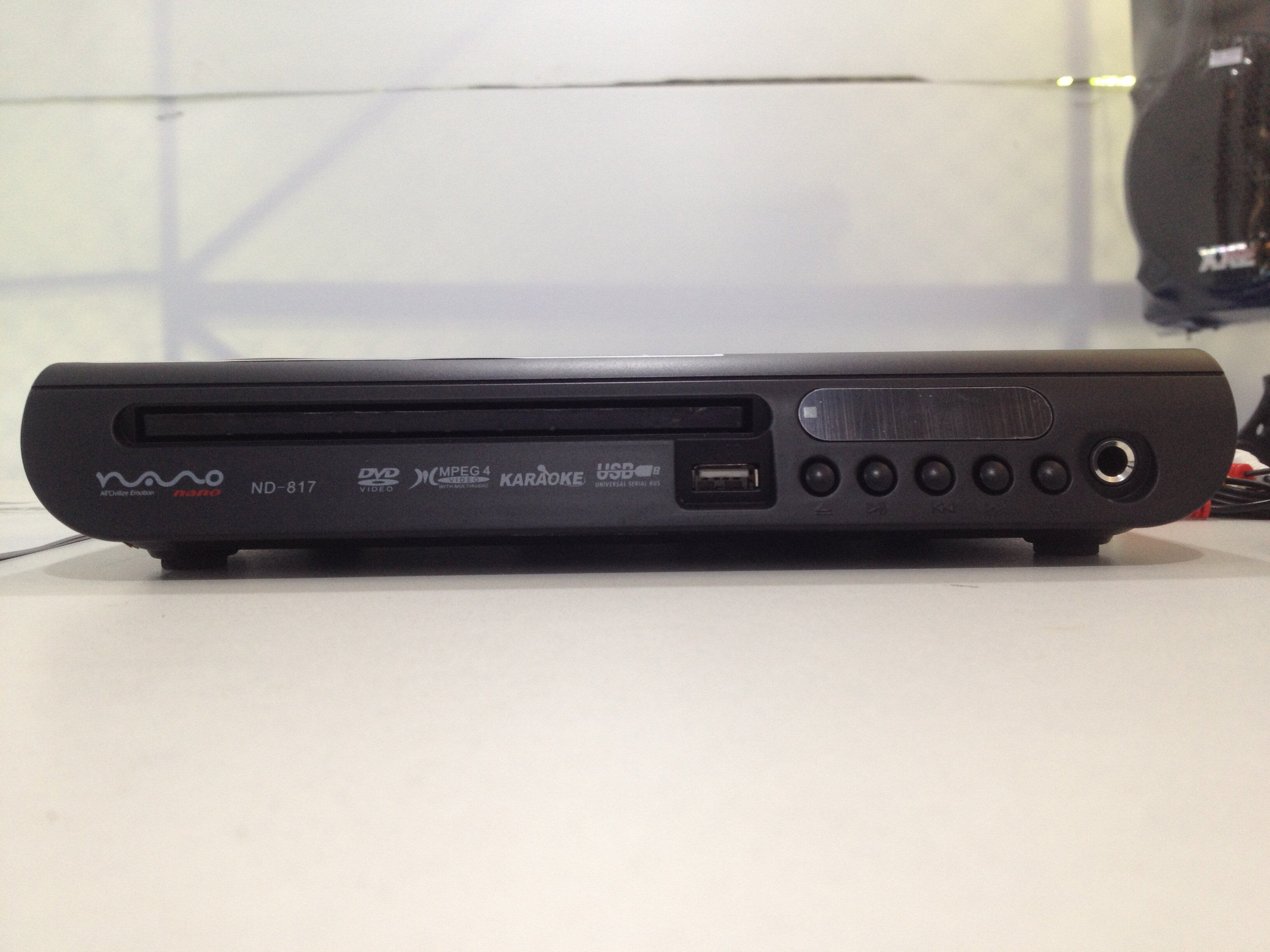 DVD Player เครื่องเล่นแผ่น DVD CD MP3 USB เล่นได้ทุกชนิดแผ่น  NANO ND-817 HDCD Jpeg